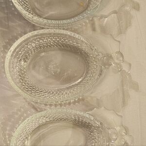 Studio Nova Christmas Treasures Glass Candy Bowls, set of 3